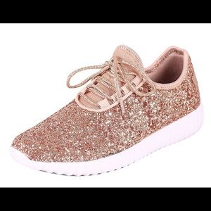 Forever Link Women’s Remy-18 Glitter Sneakers